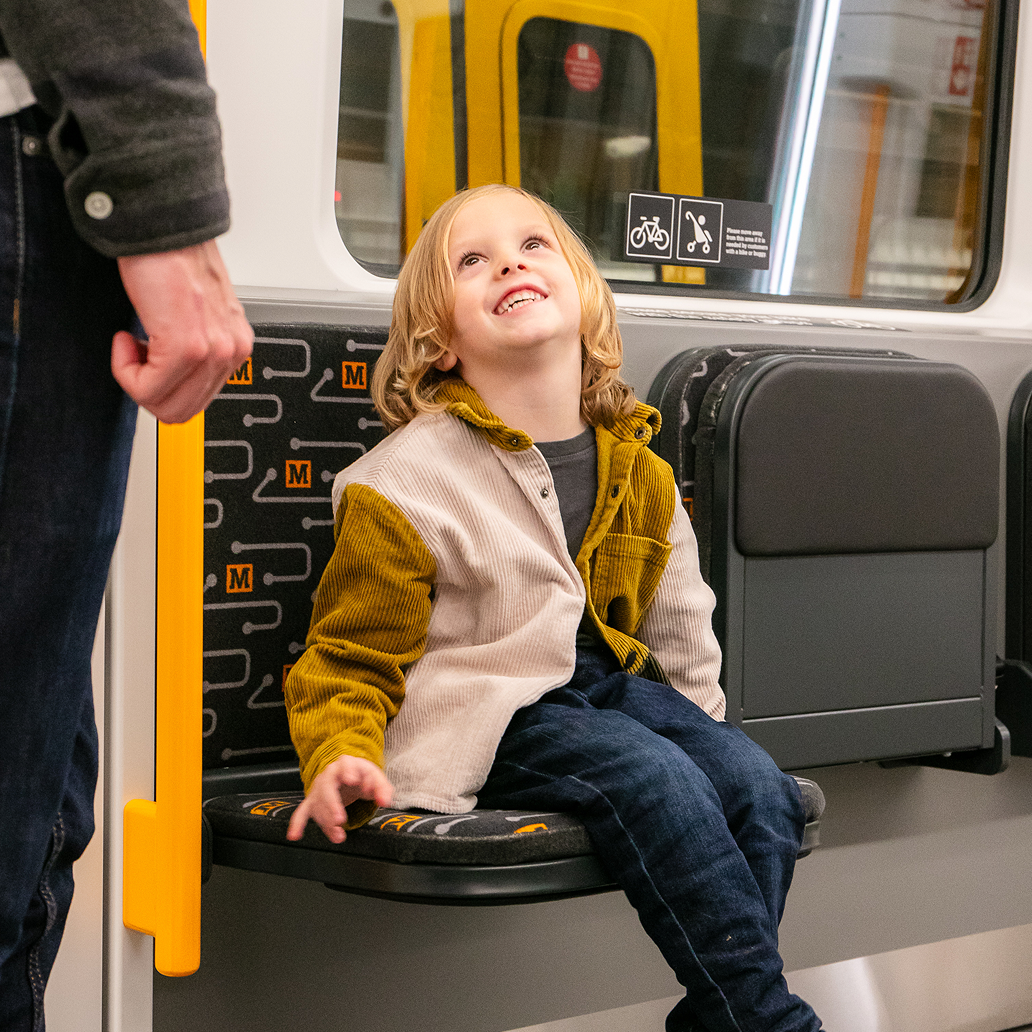 Kid on Metro