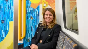 Kim on Metro